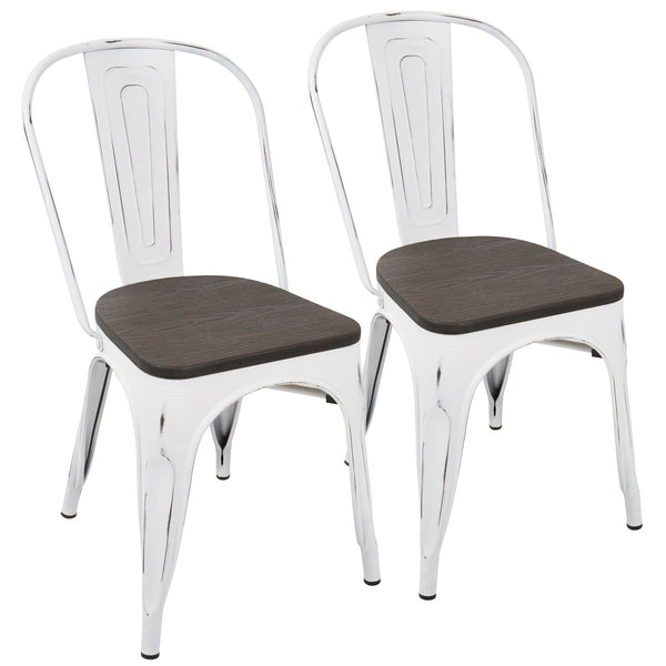 LumiSource Oregon Dining Chair Set of 2