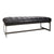 Moe's Home Collection Wyatt Leather Bench | Modishstore | Stools & Benches