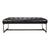 Moe's Home Collection Wyatt Leather Bench | Modishstore | Stools & Benches-2