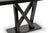 baxton studio everdon dark brown modern sofa table | Modish Furniture Store-3