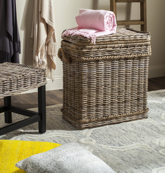 Safavieh Sora Wicker Accent Table | Accent Tables |  Modishstore 