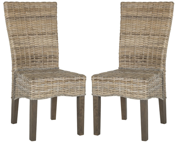 Safavieh Ozias Wicker Dining Chair | Dining Chairs | Modishstore - 2