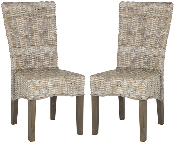 Safavieh Ozias Wicker Dining Chair | Dining Chairs | Modishstore - 5