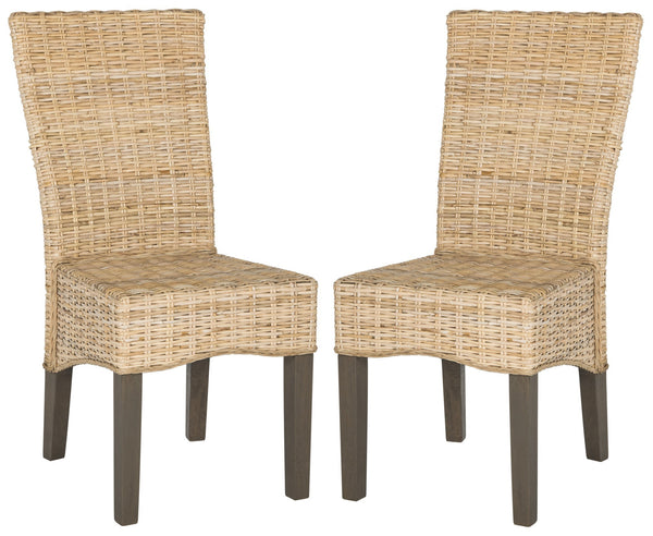 Safavieh Ozias Wicker Dining Chair | Dining Chairs | Modishstore - 6