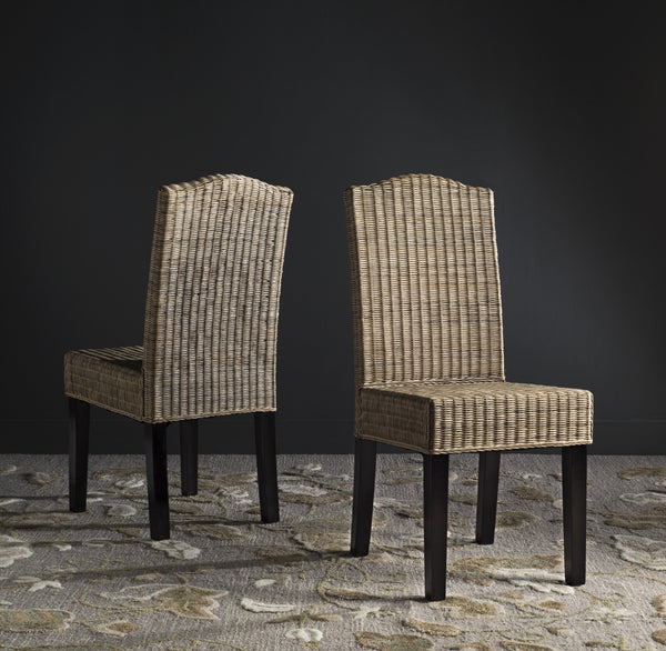 Safavieh Odette Wicker Dining Chair | Dining Chairs | Modishstore