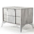 Vig Furniture Nova Domus Alexa Italian Modern Grey Nightstand | Modishstore | Nightstands-2