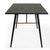 Vig Furniture Modrest Billy Modern Black Oak & Gold Dining Table | Modishstore | Dining Tables-5