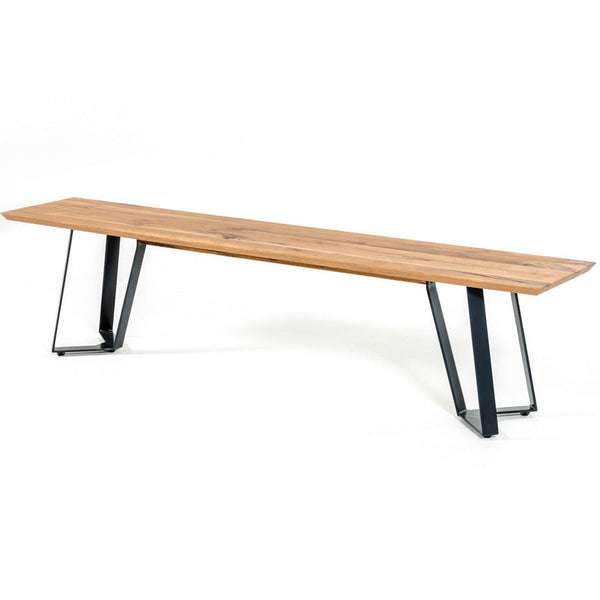 Vig Furniture Nova Domus Pisa Modern Drift Oak Dining Bench | Modishstore | Stools & Benches-3