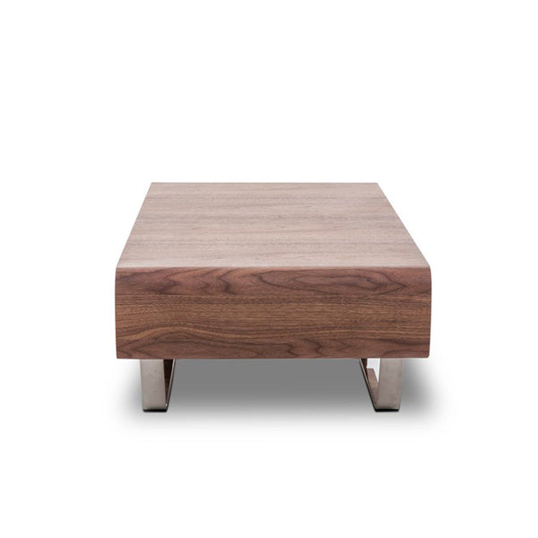 Vig Furniture Modrest Avis - Modern Walnut Matte Coffee Table | Modishstore | Coffee Tables-3