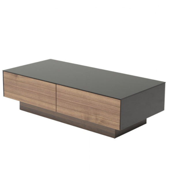 Vig Furniture Modrest Darius Modern Walnut Coffee Table | Modishstore | Coffee Tables-2