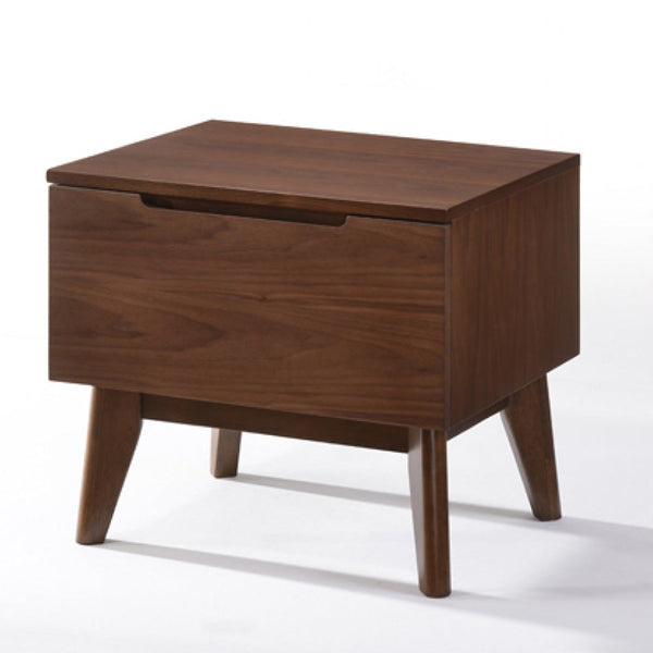 Vig Furniture Modrest Lewis Mid-Century Modern Walnut Nightstand | Modishstore | Nightstands-4