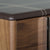 Vig Furniture Nova Domus Ria Contemporary Brown Eco-Leather & Walnut Nightstand | Modishstore | Nightstands-3