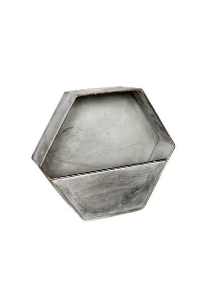 Vagabond Vintage Zinc Wall Planter | Modishstore | Planters, Troughs & Cachepots-2