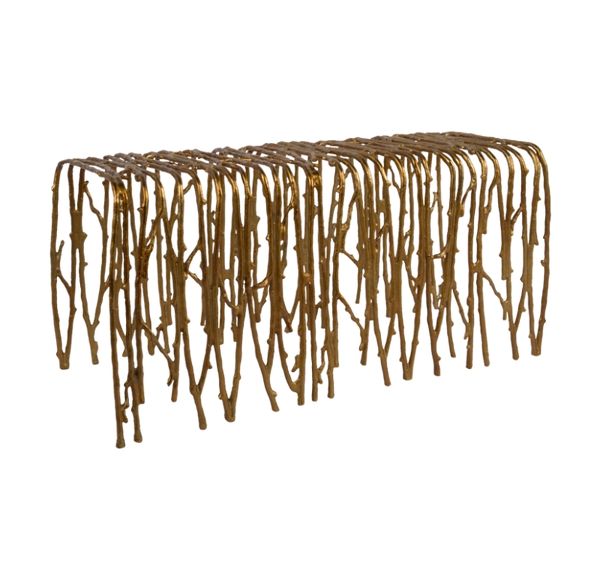 Gold Leaf Design Group Twig Benches | Stools & Benches | Modishstore-3