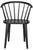 Safavieh Blanchard Curved Spindle Side Chair | Dining Chairs | Modishstore - 23