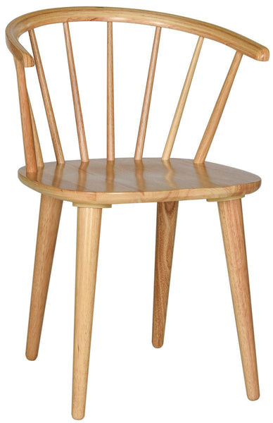 Safavieh Blanchard Curved Spindle Side Chair | Dining Chairs | Modishstore - 6