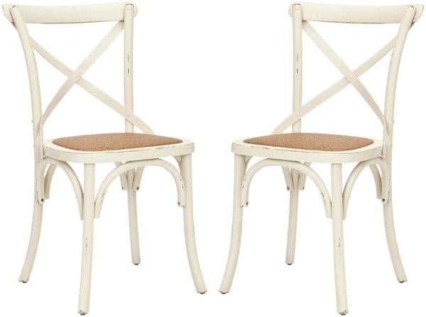 Safavieh Franklin X Back Farmhouse Chair - Set Of 2 | Dining Chairs | Modishstore - 8