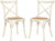 Safavieh Franklin X Back Farmhouse Chair - Set Of 2 | Dining Chairs | Modishstore - 8