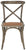 Safavieh Franklin X Back Farmhouse Chair - Set Of 2 | Dining Chairs | Modishstore - 14