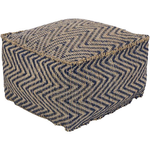 Surya Bodega Cube Pouf - Textural - BDPF-5000 | Poufs | Modishstore-2