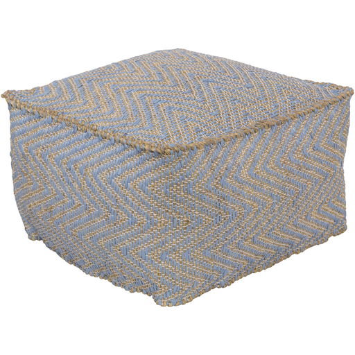 Surya Bodega Cube Pouf - Textural - BDPF-5000 | Poufs | Modishstore-3