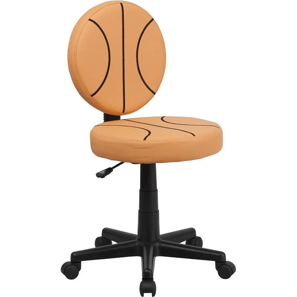 Basketball Swivel Task Office Chair By Flash Furniture | Office Chairs | Modishstore