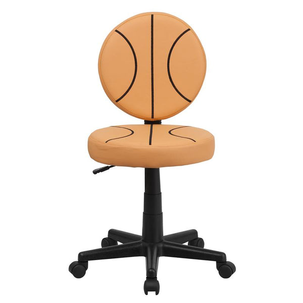 Basketball Swivel Task Office Chair By Flash Furniture | Office Chairs | Modishstore - 4