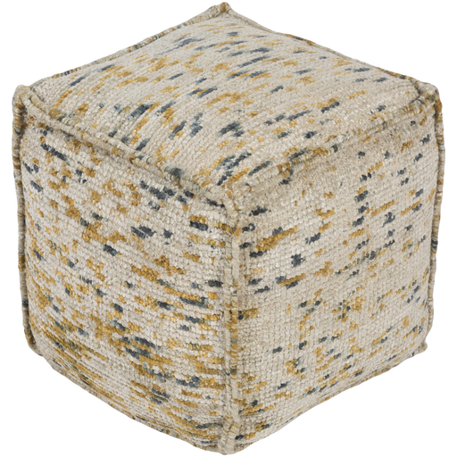 Surya Bazaar Cube Pouf - Global - BZPF-001 | Poufs | Modishstore