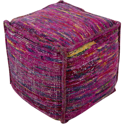 Surya Bazaar Cube Pouf - Global - BZPF-001 | Poufs | Modishstore-3