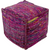 Surya Bazaar Cube Pouf - Global - BZPF-001 | Poufs | Modishstore-3