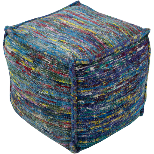 Surya Bazaar Cube Pouf - Global - BZPF-001 | Poufs | Modishstore-4