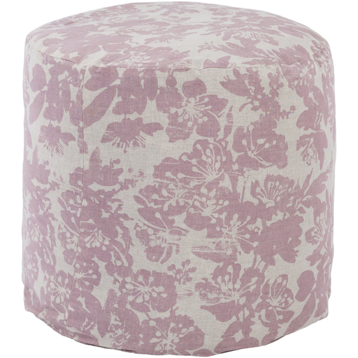 Surya Clara Cube Pouf - Floral - CAPF-001 | Poufs | Modishstore-2