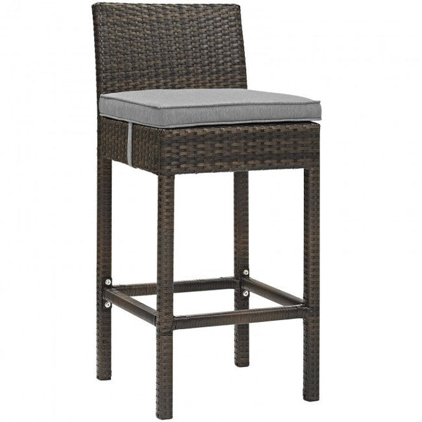 Modway Conduit Outdoor Patio Wicker Rattan Bar Stool | Bar Stools | Modishstore-23