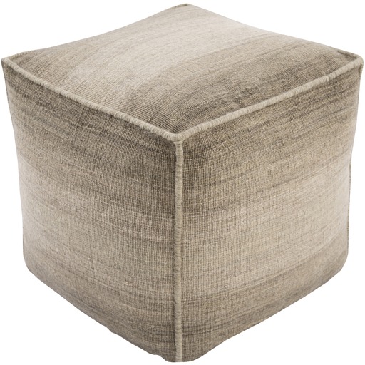 Surya Chaz Cube Pouf - Solid - CZPF-001 | Poufs | Modishstore-2