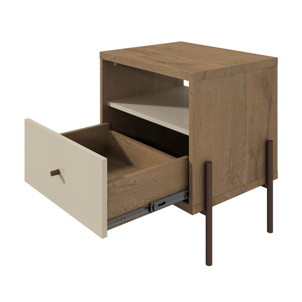 Manhattan Comfort Joy 1-Full Extension Drawer Nightstand | Nightstands | Modishstore-13