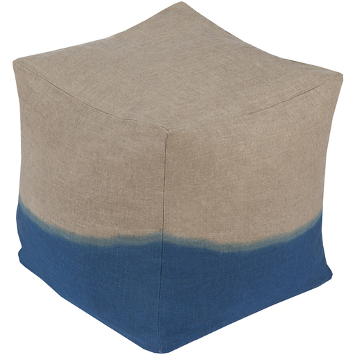 Surya Dip Dyed Cube Pouf - Tonal - DDPF-001 | Poufs | Modishstore-2