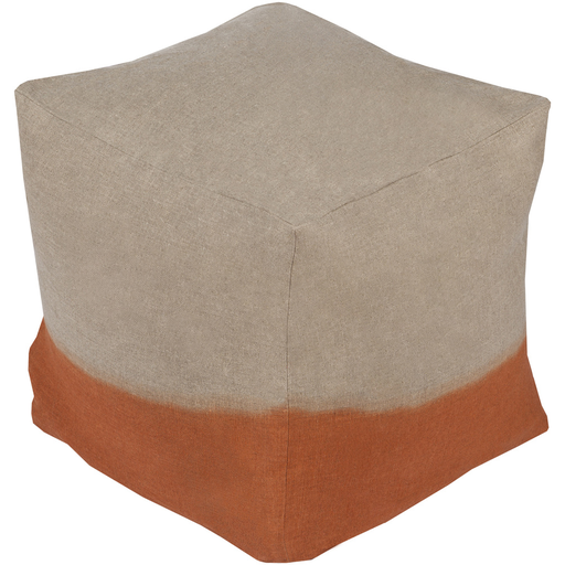 Surya Dip Dyed Cube Pouf - Tonal - DDPF-001 | Poufs | Modishstore-5