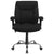 Hercules Series Big & Tall 400 Lb. Rated Black Fabric Deep Tufted Swivel Ergonomic Task Office Chair With Adjustable Arms By Flash Furniture | Office Chairs | Modishstore - 4