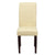 Flash Furniture Ivory Leather Upholstered Parsons Chair | Dining Chairs | Modishstore