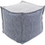 Surya Japiko Cube Pouf - Tonal - JAPF-001 | Poufs | Modishstore-2