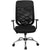 High Back Black Mesh Executive Swivel Office Chair With Arms By Flash Furniture | Office Chairs | Modishstore - 4