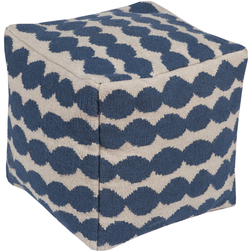 Surya LJPF-001 Cube Pouf - Geometric - LJPF-001 | Poufs | Modishstore-2