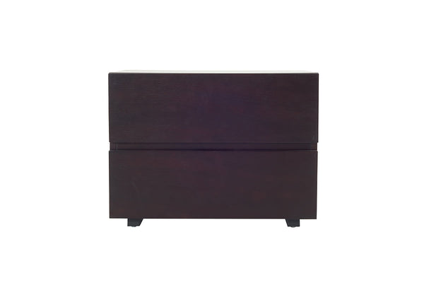 Vig Furniture Modrest Logan Modern Wenge Nightstand | Modishstore | Nightstands