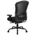 Hercules Series 24/7 Intensive Use Big & Tall 400 Lb. Rated Black Mesh Multifunction Synchro-Tilt Ergonomic Office Chair By Flash Furniture | Office Chairs | Modishstore - 3