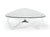 Vig Furniture Modrest Medina Contemporary Glass & White Coffee Table | Modishstore | Coffee Tables-8