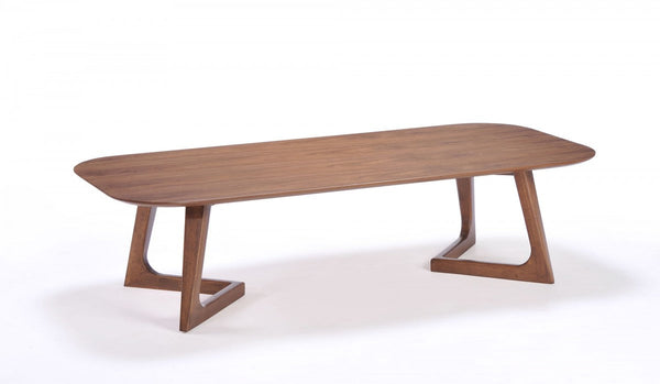 Vig Furniture Modrest Jett Modern Walnut Coffee Table | Modishstore | Coffee Tables-2