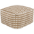 Surya Oak Cove Cube Pouf - Textural - OCPF-4002 | Poufs | Modishstore-2