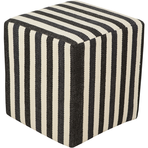 Surya Picnic Cube Pouf - Geometric - PCPF-007 | Poufs | Modishstore