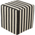 Surya Picnic Cube Pouf - Geometric - PCPF-007 | Poufs | Modishstore