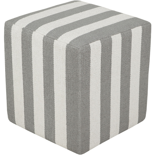 Surya Picnic Cube Pouf - Geometric - PCPF-009 | Poufs | Modishstore-3